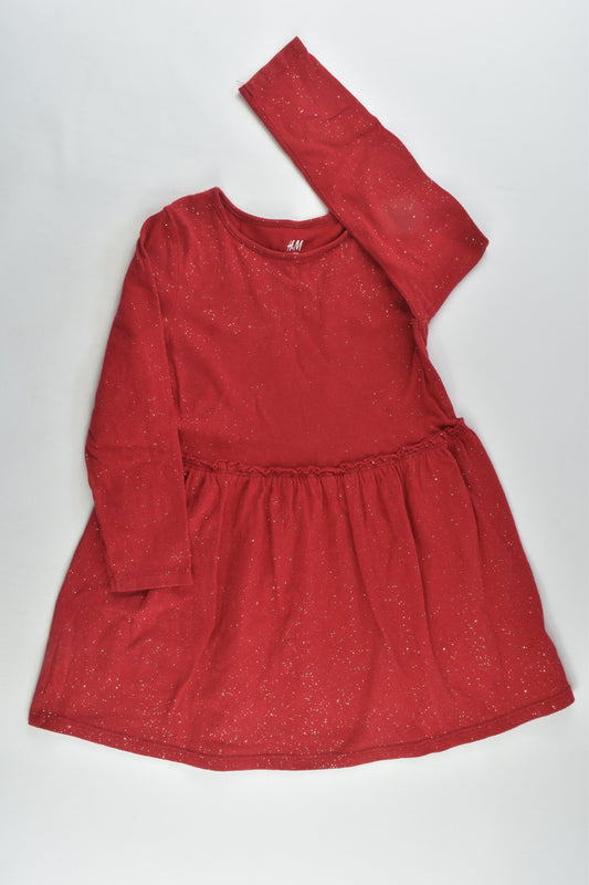 H&M Size 3-4 (98/104 cm) Organic Dress