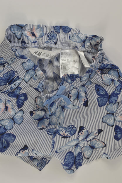 H&M Size 3-4 Butterfly Shorts