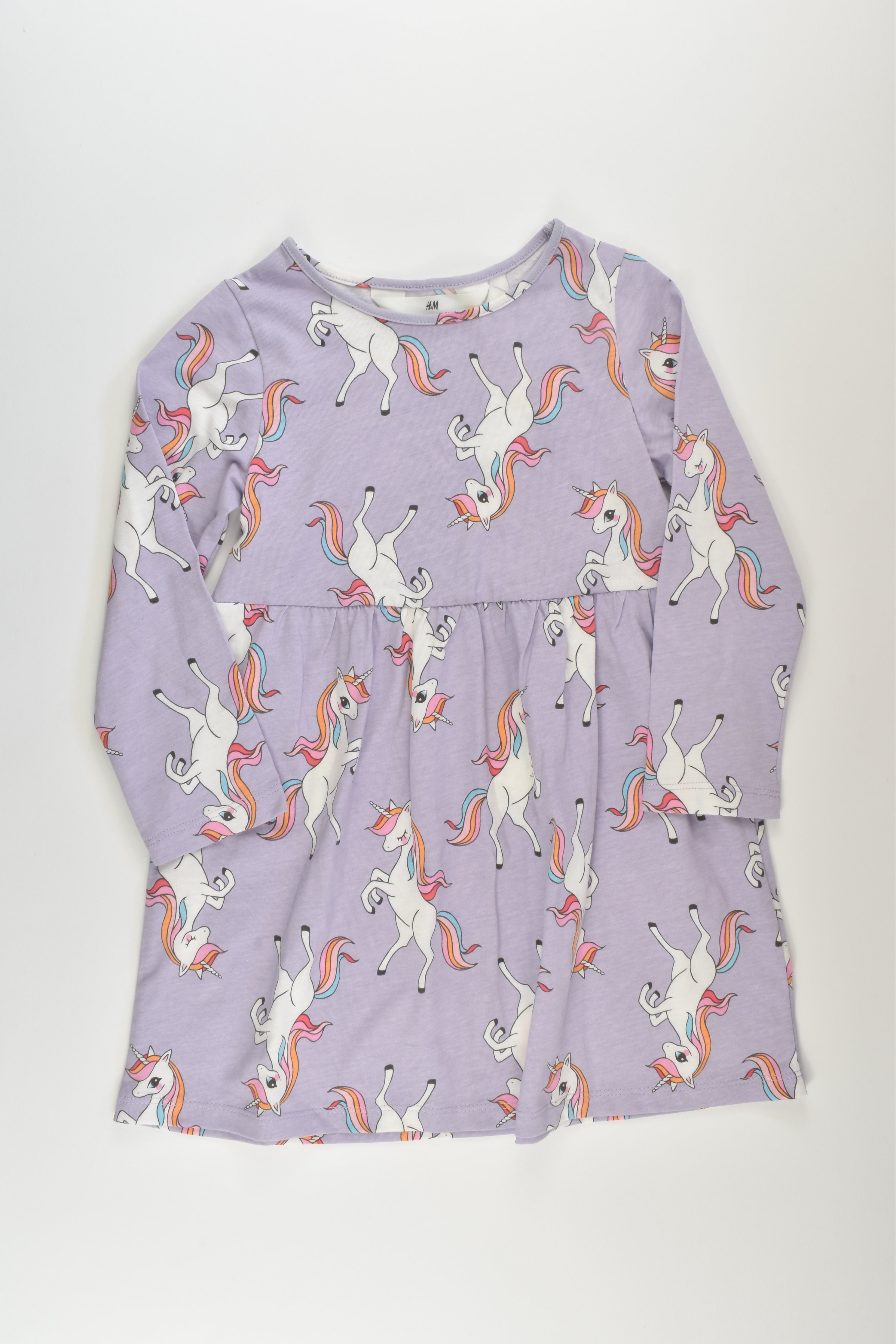 H M Size 3 4 Unicorn Dress MiniMe Preloved Baby and Kids Clothes