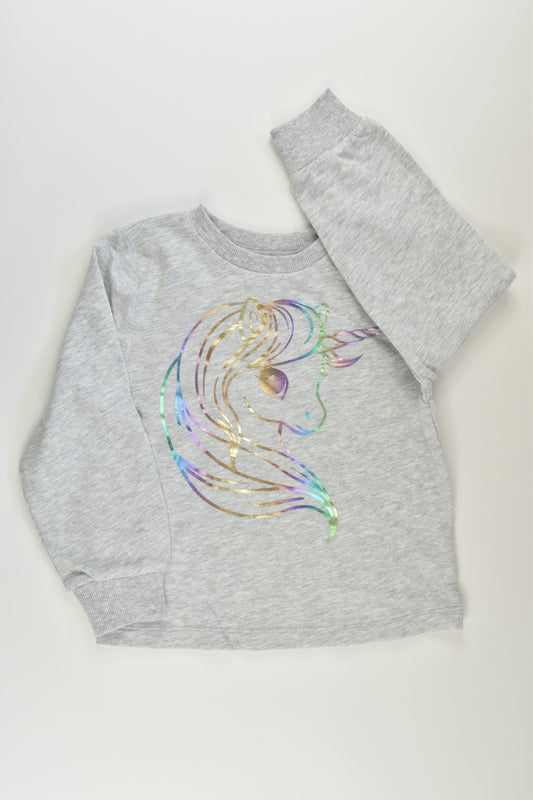 H&M Size 3-4 Unicorn Sweater