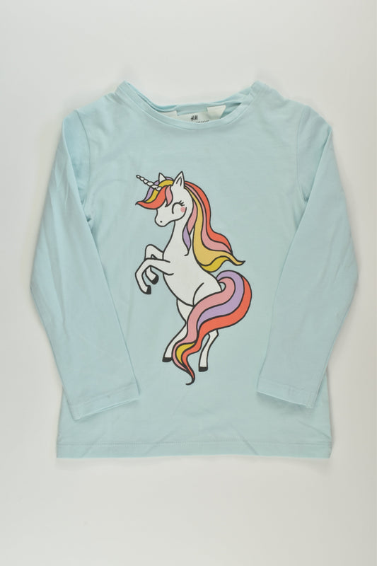 H&M Size 3-4 Unicorn Top
