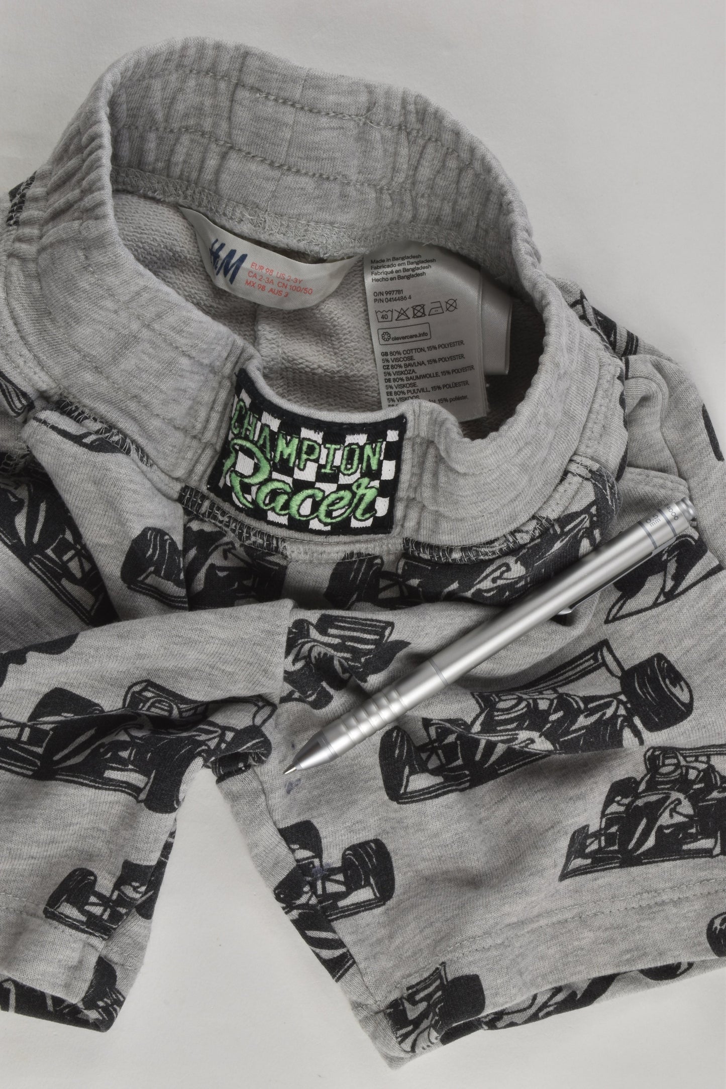 H&M Size 3 (98 cm) 'Champion Racer' Shorts