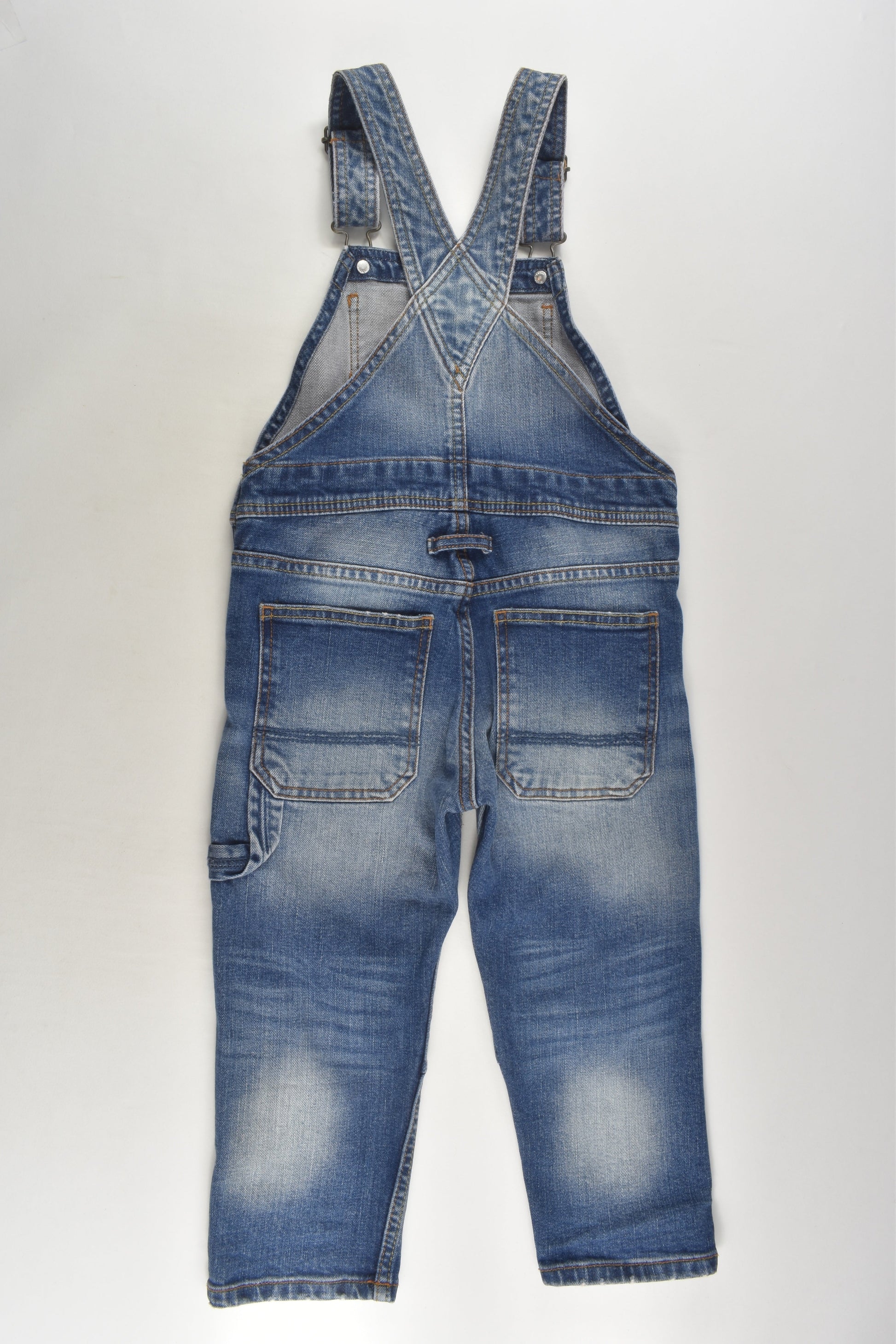 H&M Size 3 (98 cm) Denim Overalls