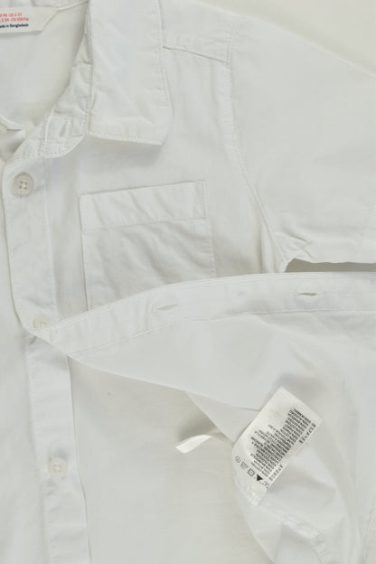 H&M Size 3 (98 cm) White Shirt