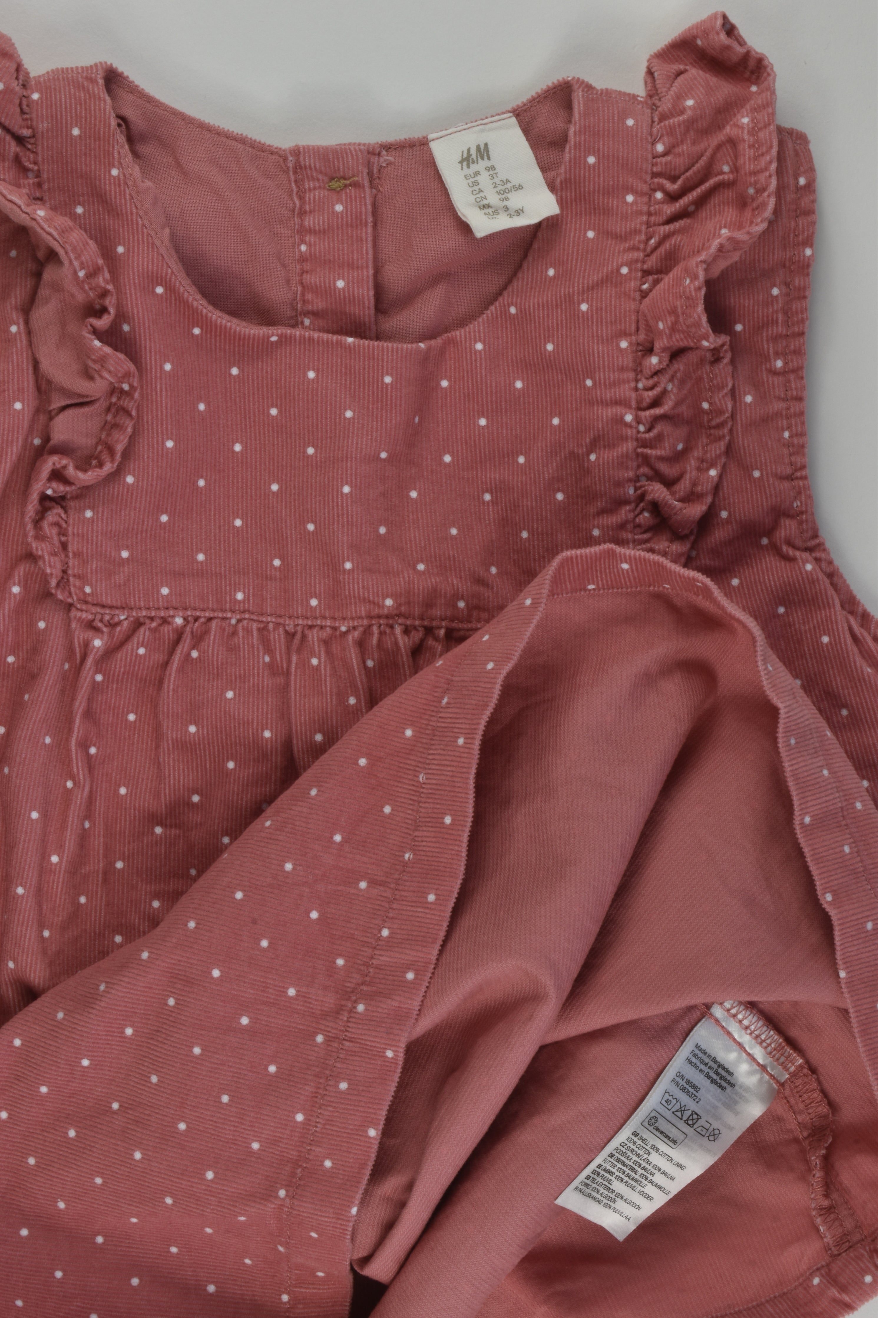 H&m blush pink dress best sale