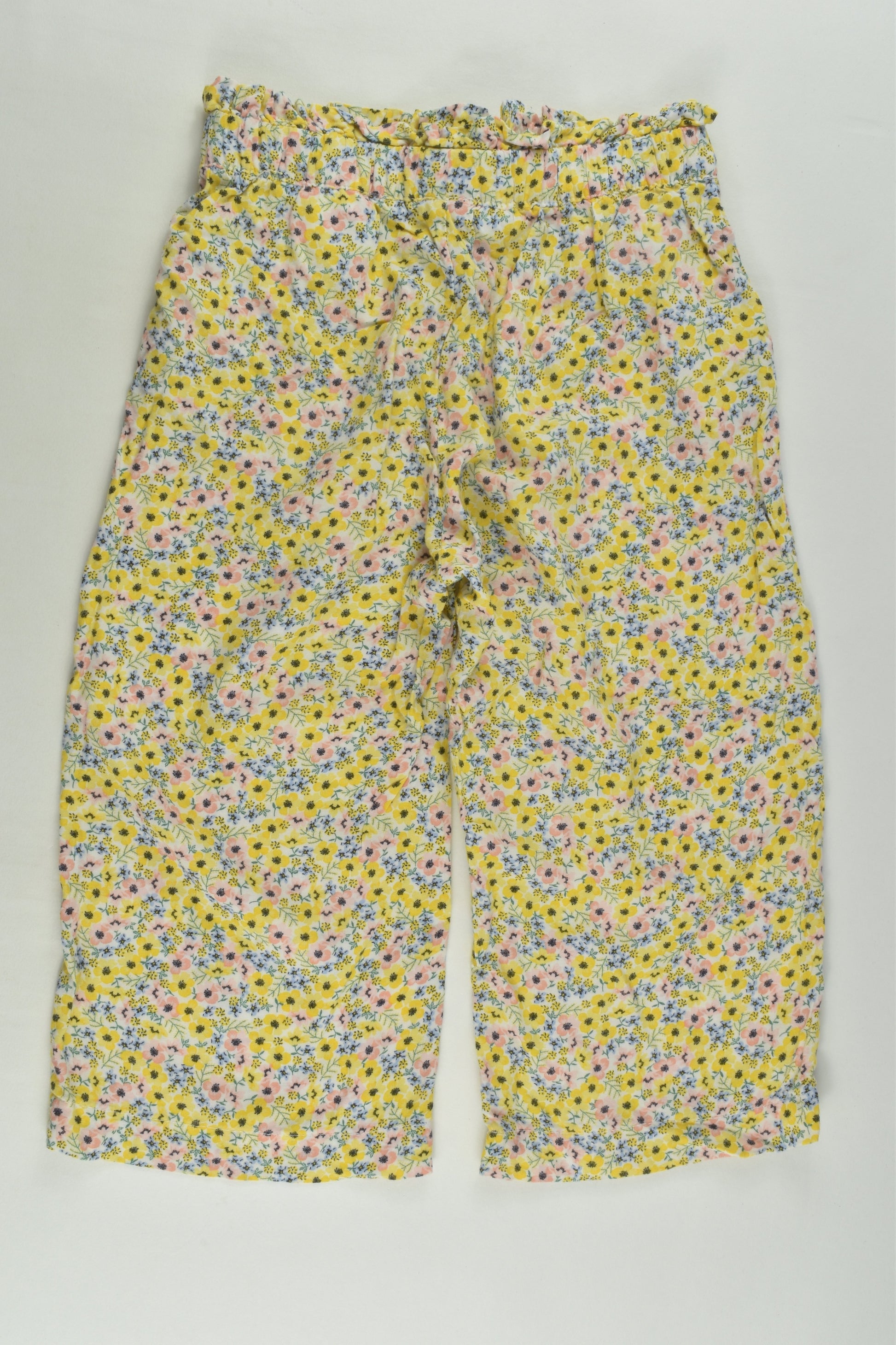 H&M Size 4 Lightweight Floral Pants