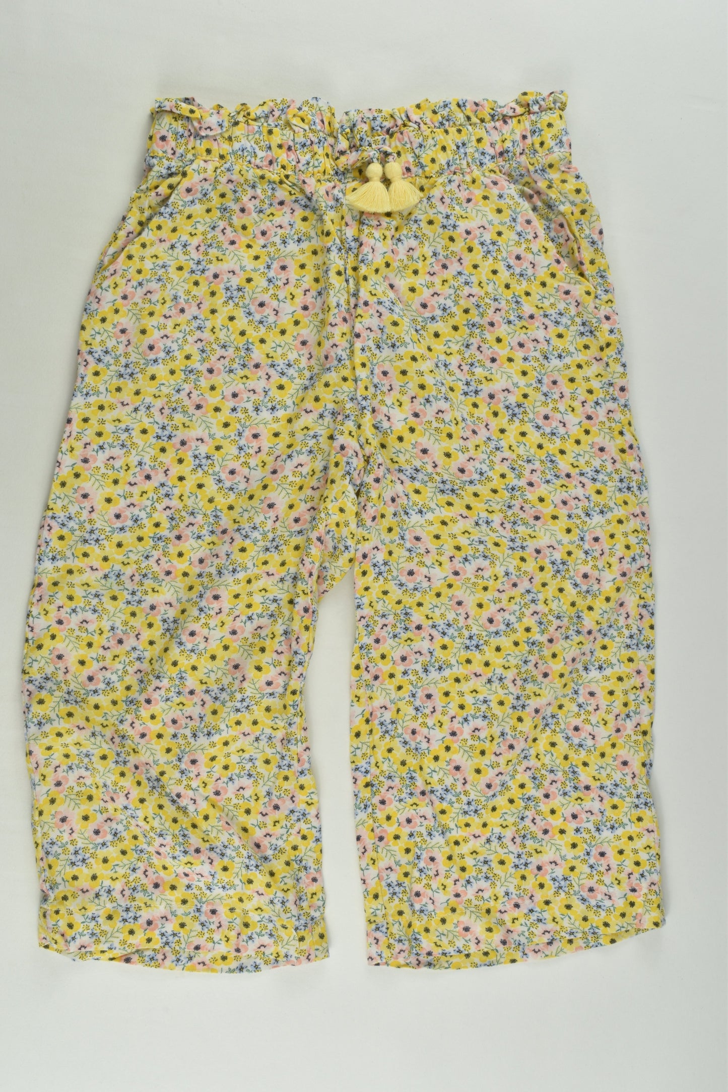 H&M Size 4 Lightweight Floral Pants