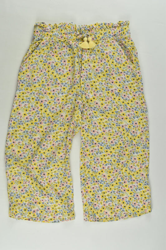 H&M Size 4 Lightweight Floral Pants
