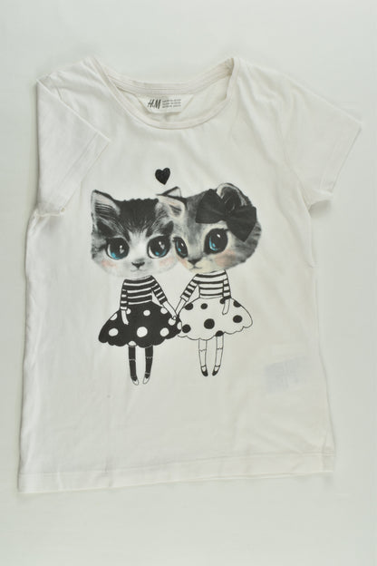 H&M Size 5-6 (110/116 cm) Cat T-shirt
