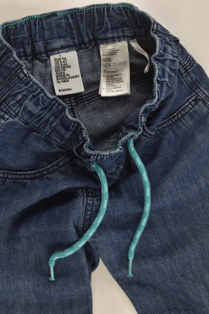 H&M Size 5-6 (116 cm) Lightweight Denim Shorts
