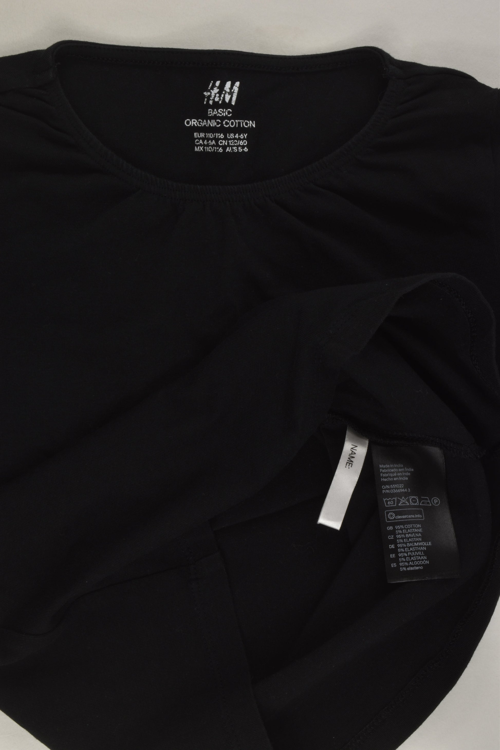 H&M Size 5-6 Organic Top