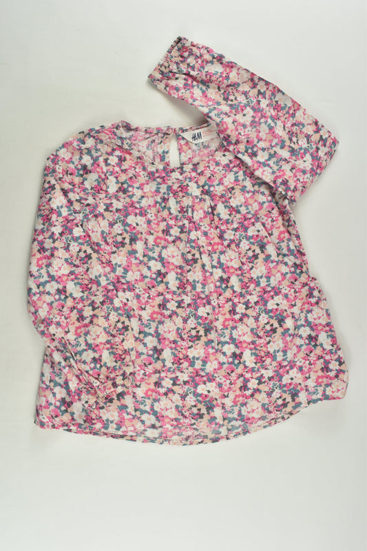 H&M Size 5 Floral Blouse