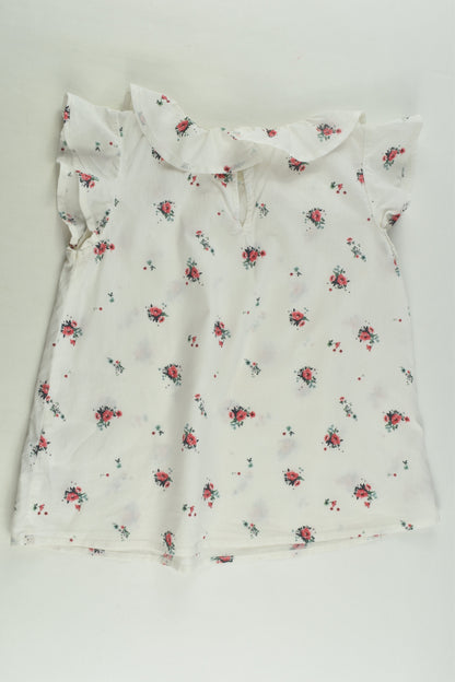 H&M Size 6 Floral Blouse