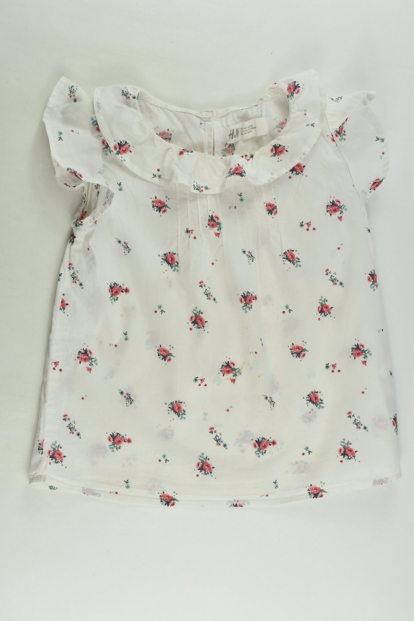 H&M Size 6 Floral Blouse