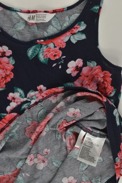 H&M Size 7-8 (122/128 cm) Roses Dress