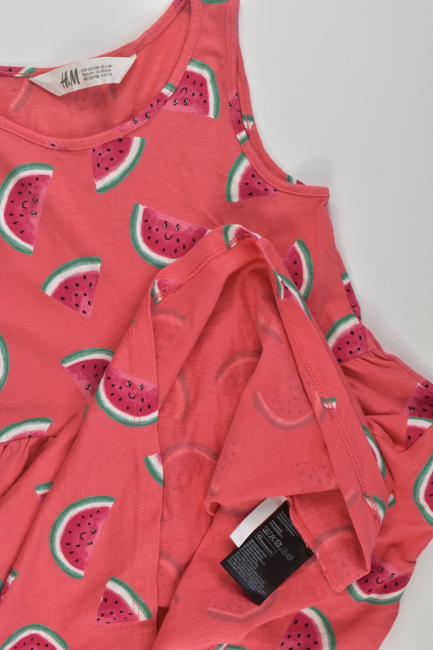 H&M Size 7-8 Watermelon Dress
