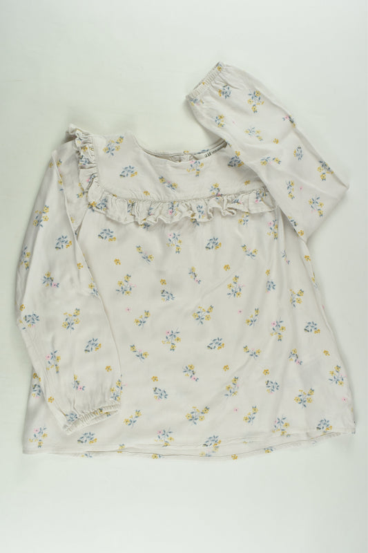 H&M Size 7 Floral Blouse