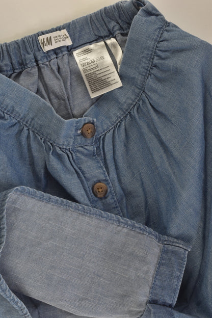 H&M Size 7 Lightweight Denim Skirt