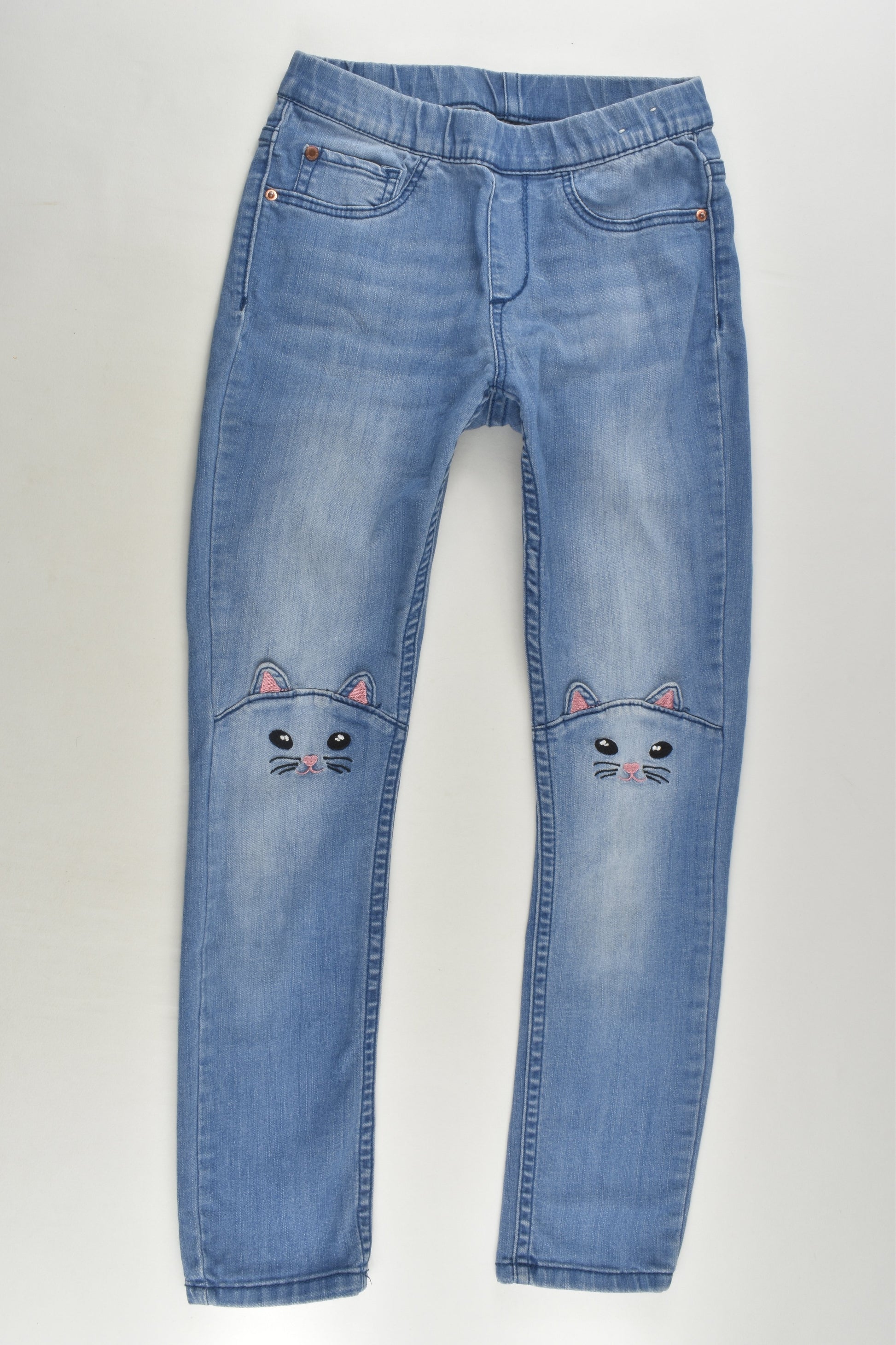 H&M Size 8 Cat Denim Jeggings