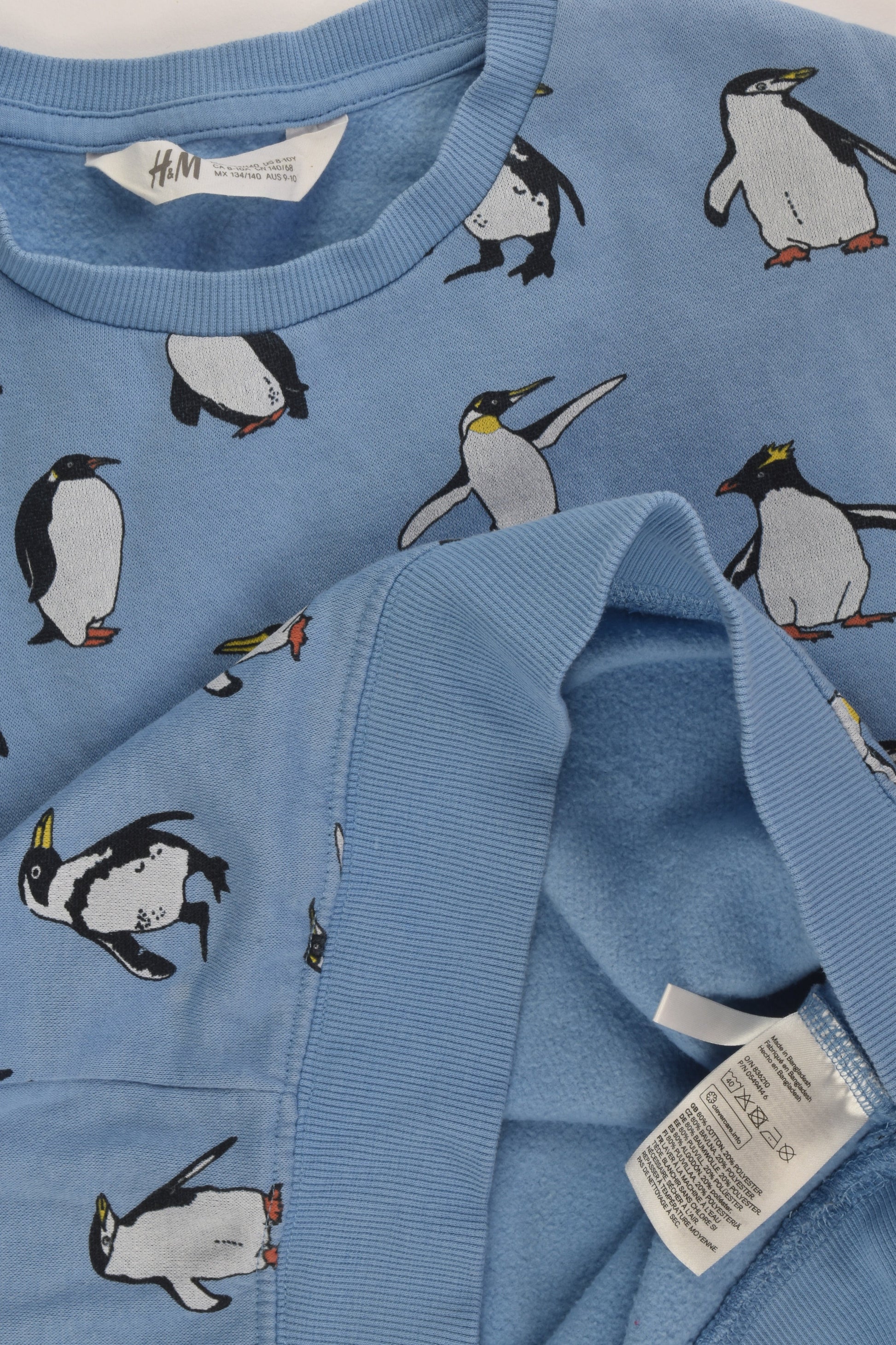 H&M Size 9-10 Penguin Sweater
