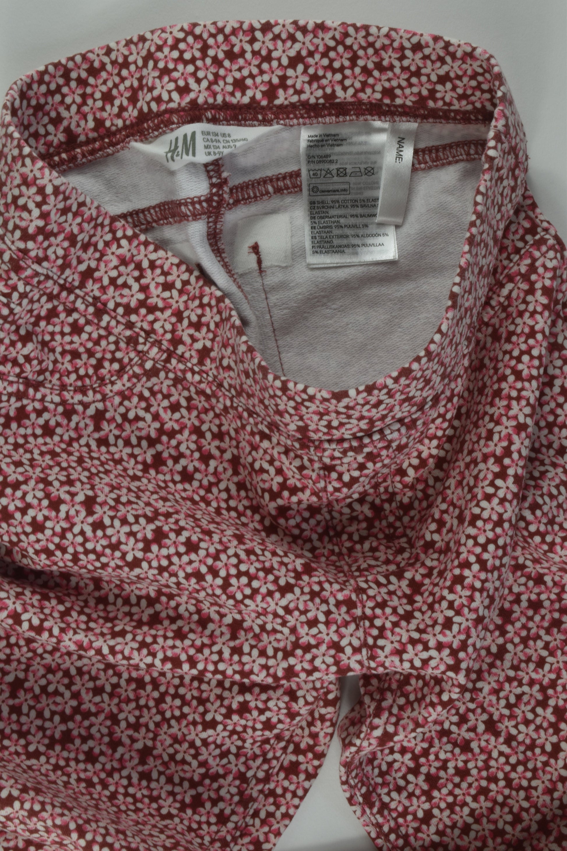 H&M Size 9 Floral Pants