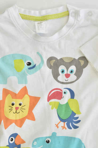 H&M Size 92 cm (1.5-2 years) Animals T-shirt