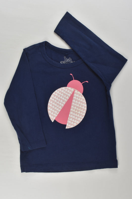 H&T Size 2 Ladybug Top