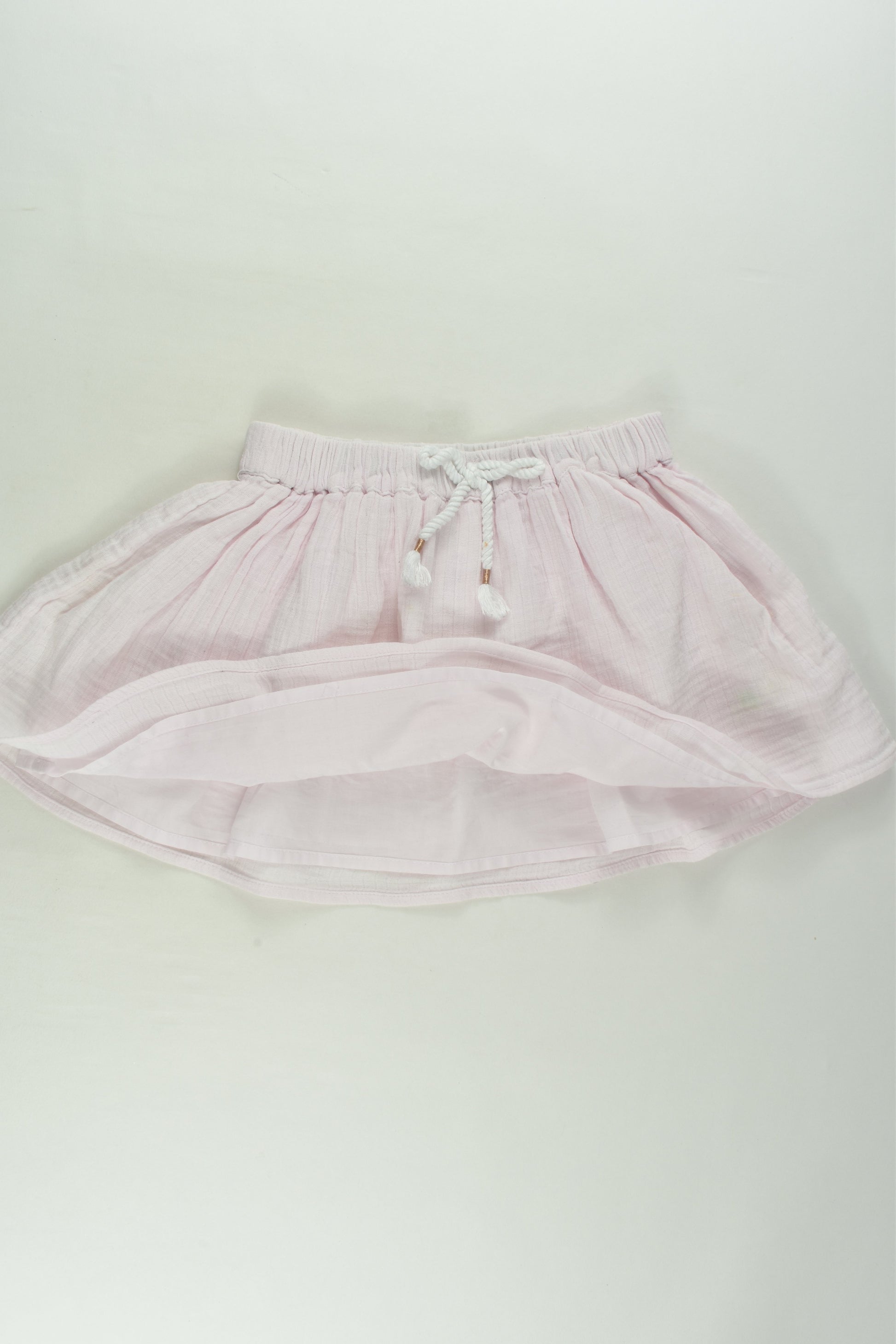 H&T Size 3 Lined Muslin Skirt
