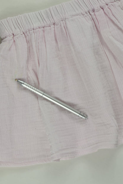 H&T Size 3 Lined Muslin Skirt