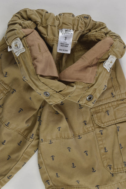 H&T Size 3 Nautical Shorts