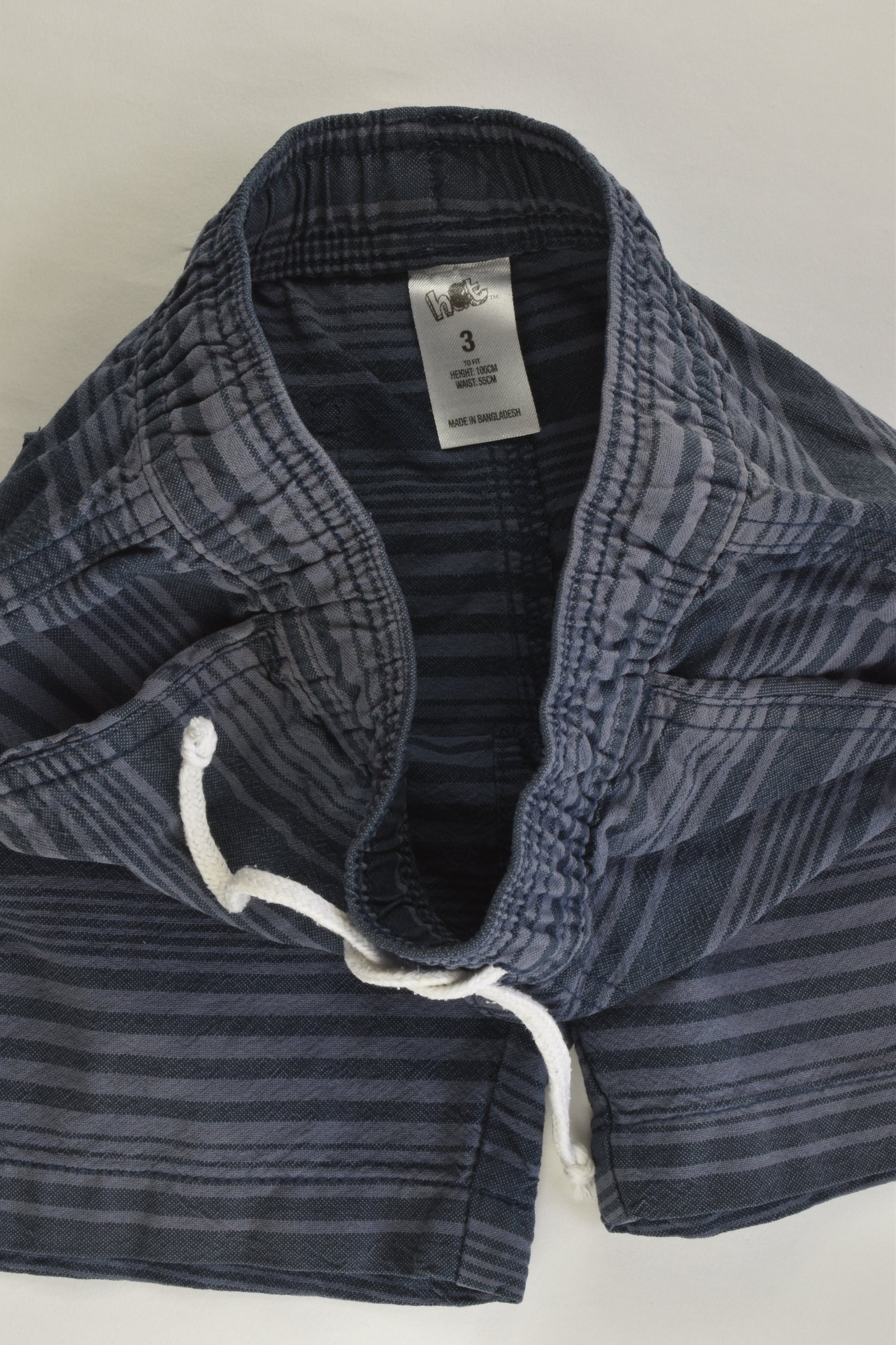 H&T Size 3 Striped Shorts