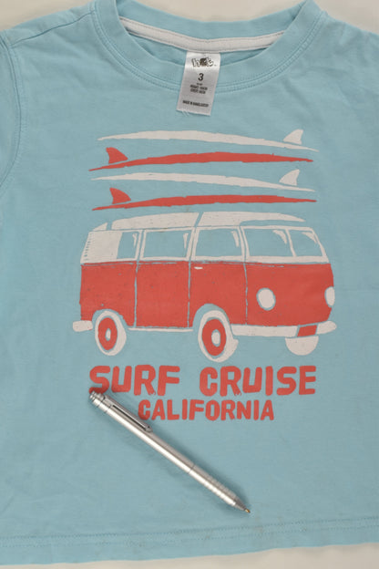 H&T Size 3 'Surf Cruise' T-shirt