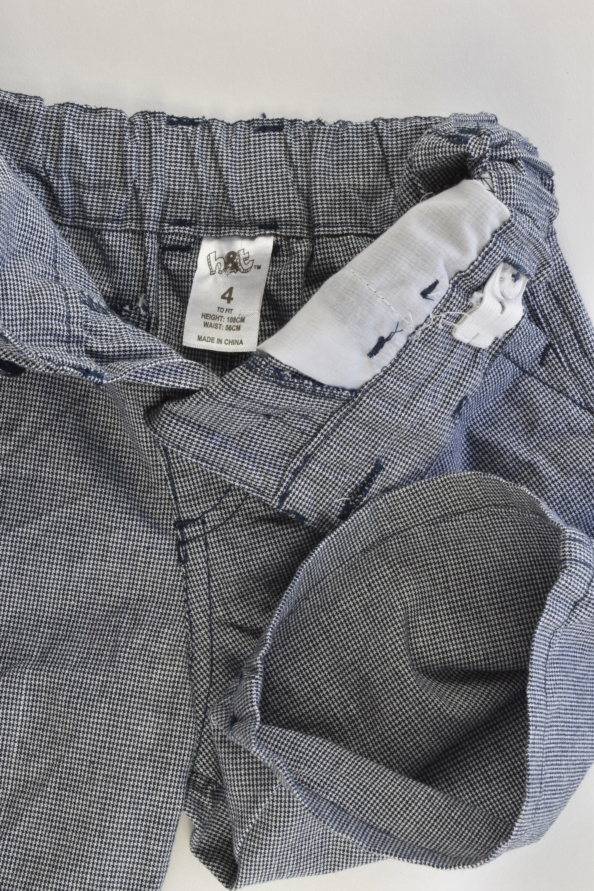 H&T Size 4 Cotton Shorts