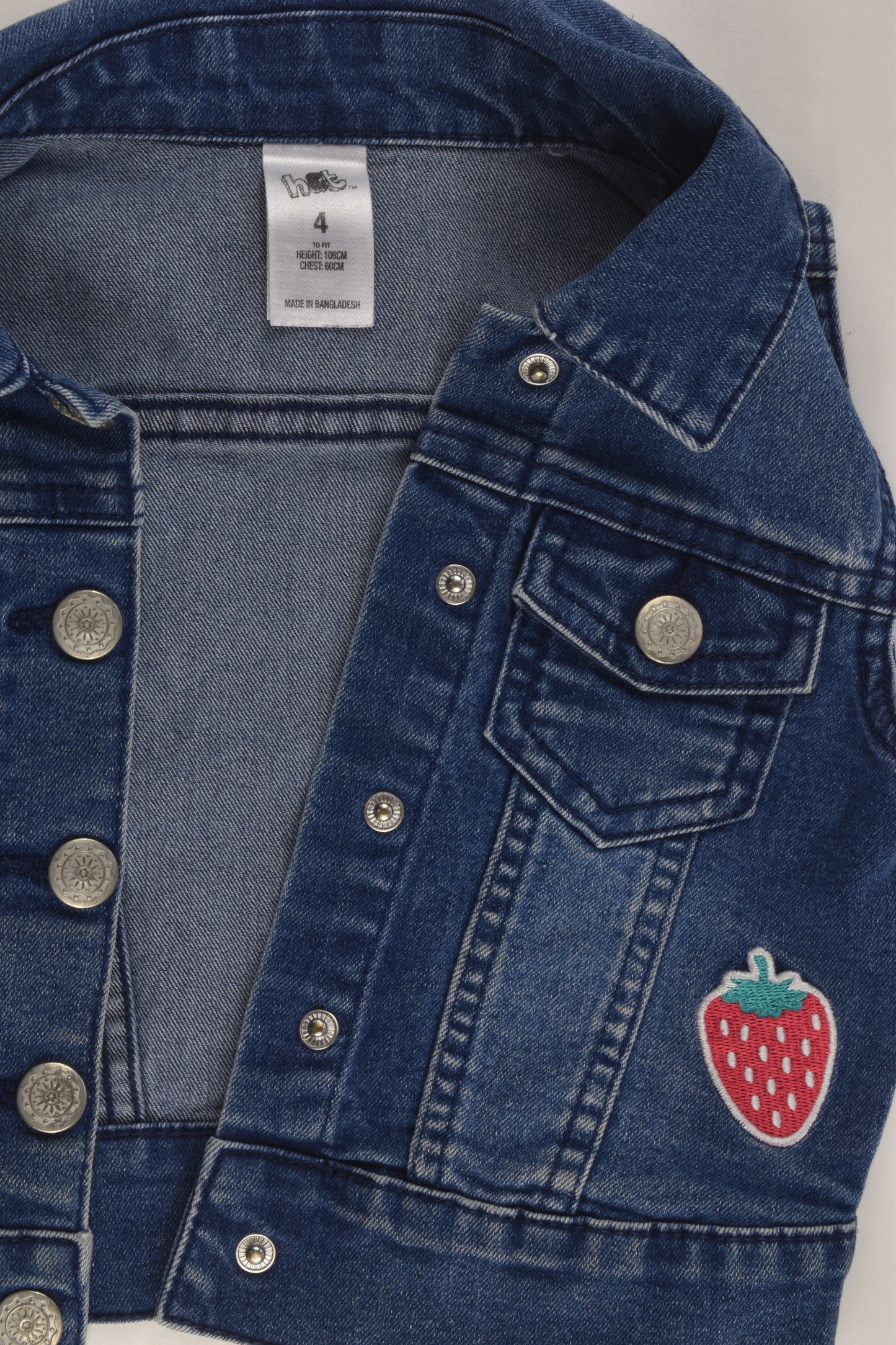 H&T Size 4 Denim Vest