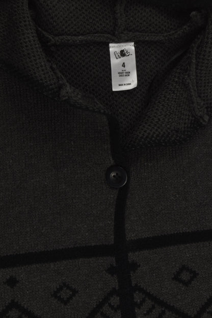 H&T Size 4 Knit Jumper Vest Poncho