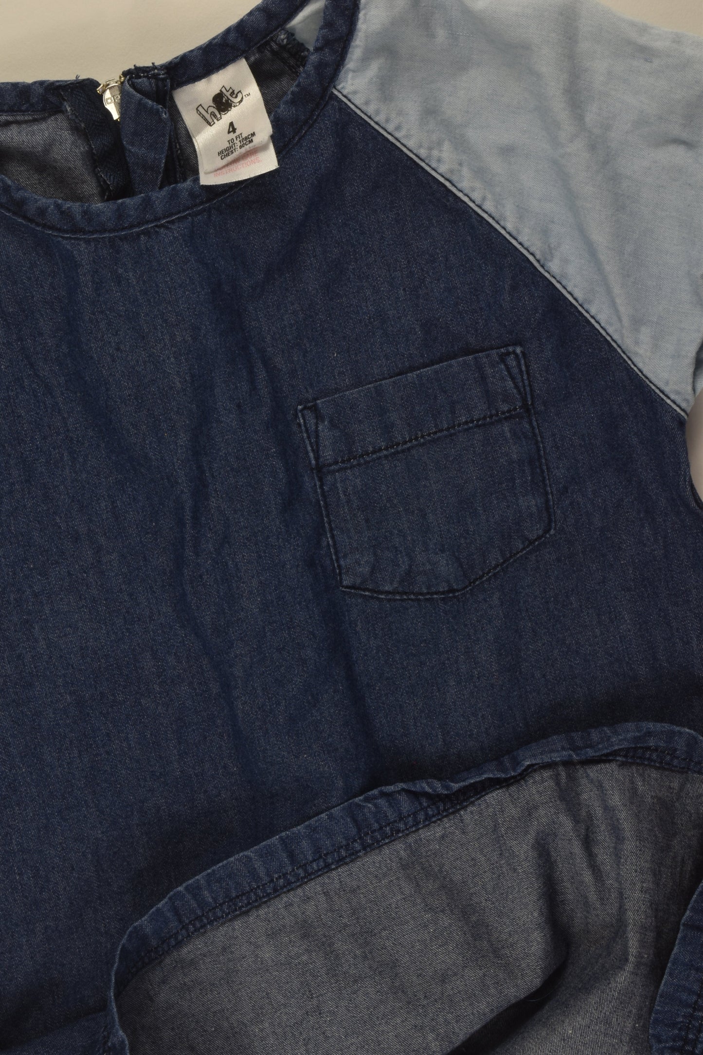 H&T Size 4 Lightweight Denim Dress