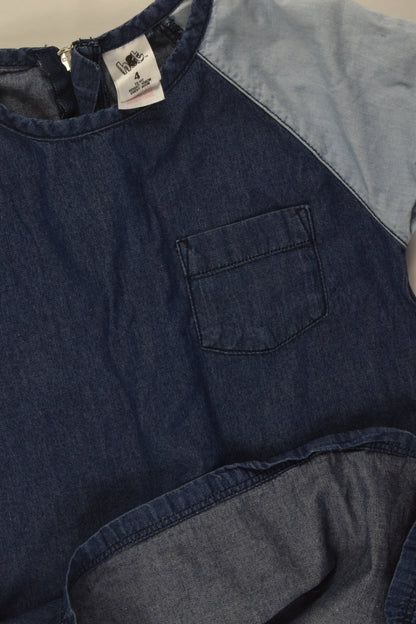 H&T Size 4 Lightweight Denim Dress