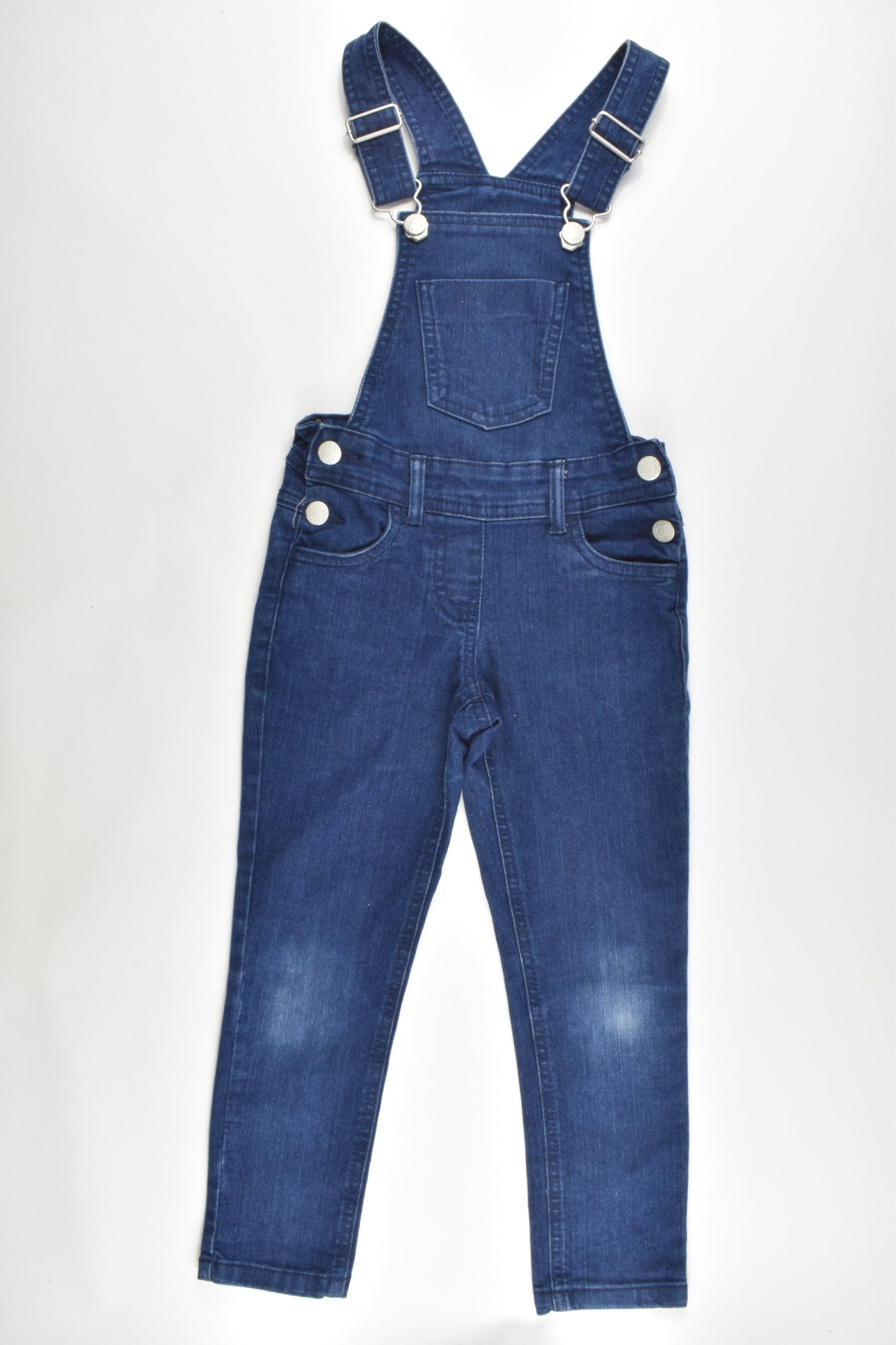H&T Size 4 Soft Stretchy Denim Overalls
