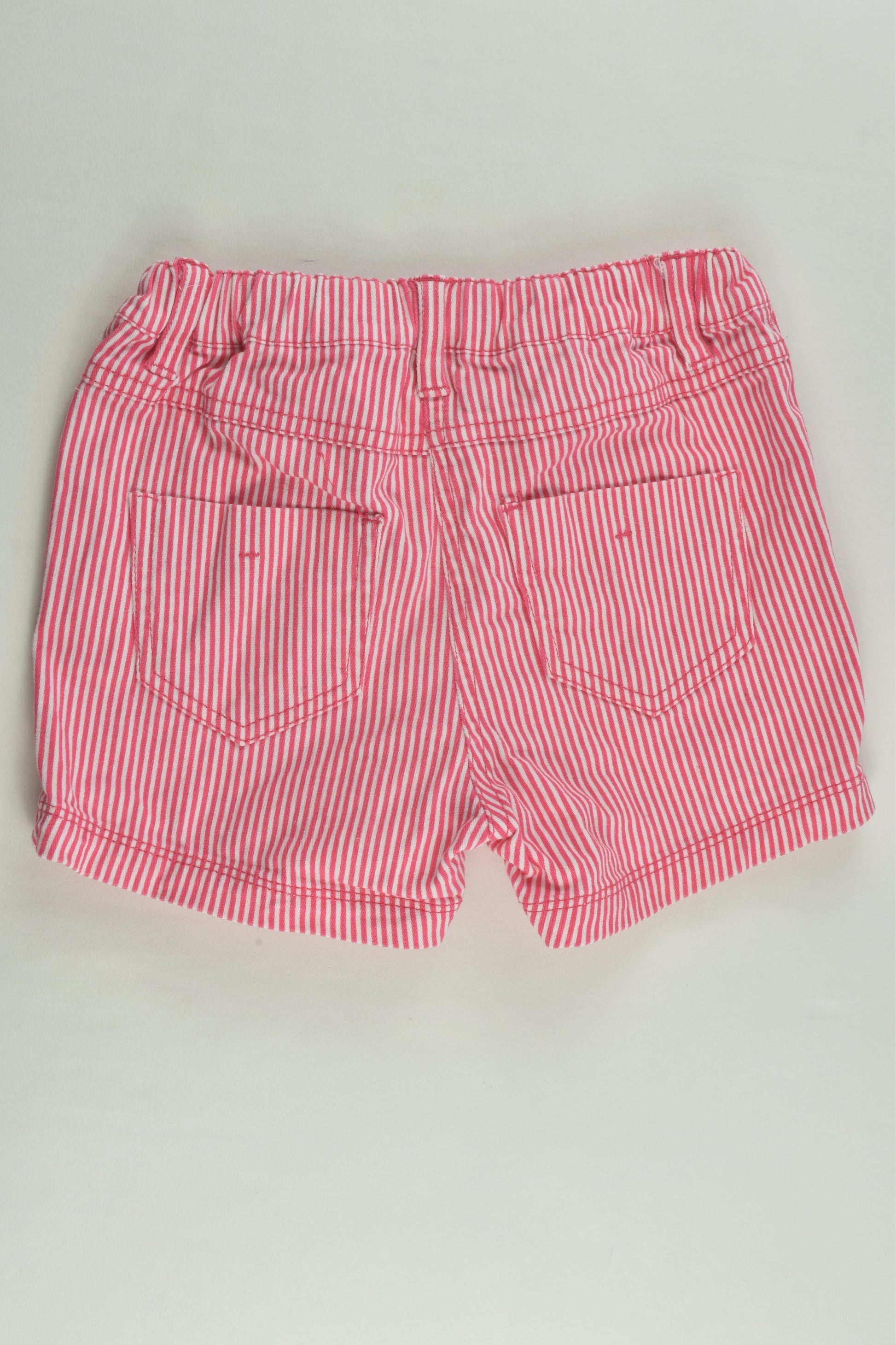 H&T Size 4 Stretchy Striped Shorts