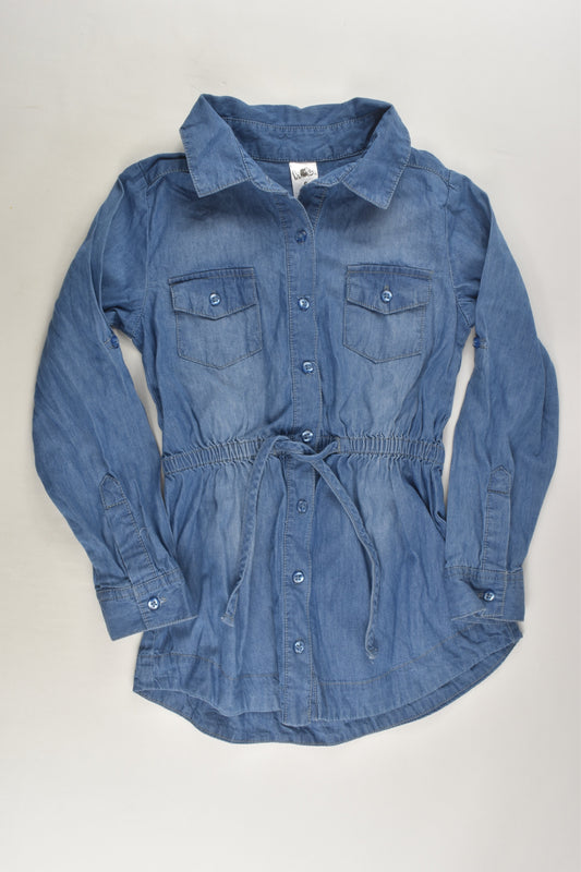 H&T Size 6 Lightweight Denim Dress/Tunic