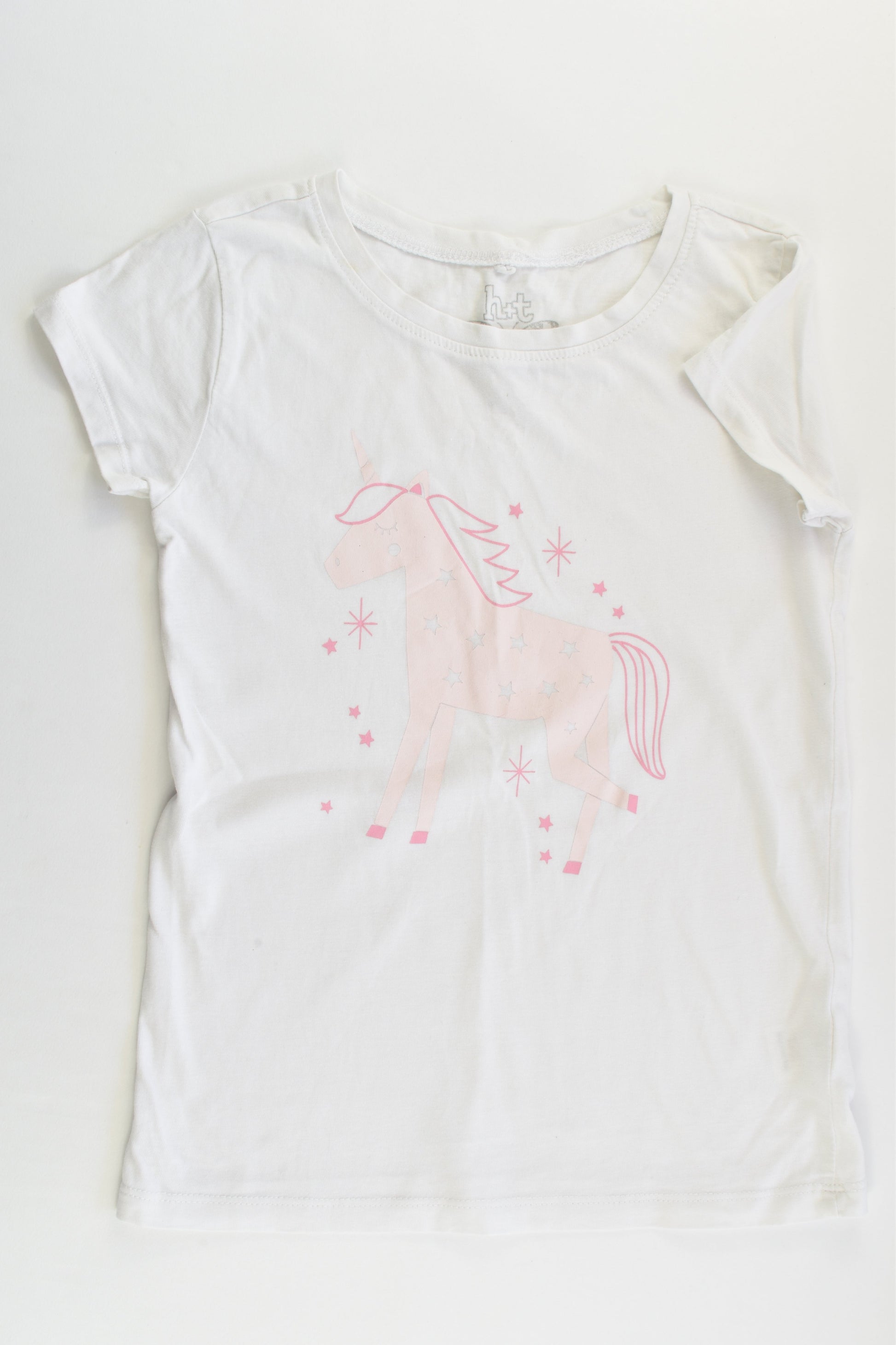 H&T Size 7 Unicorn T-shirt