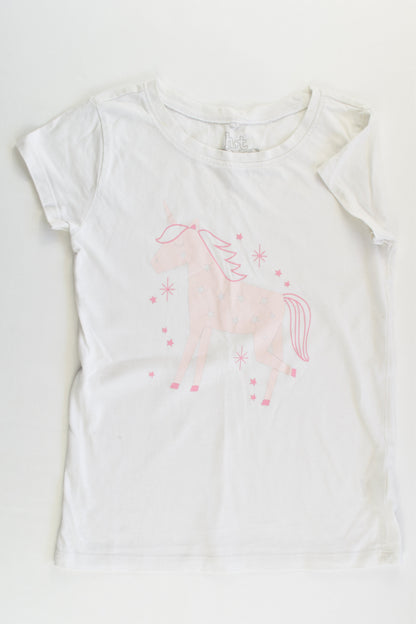 H&T Size 7 Unicorn T-shirt