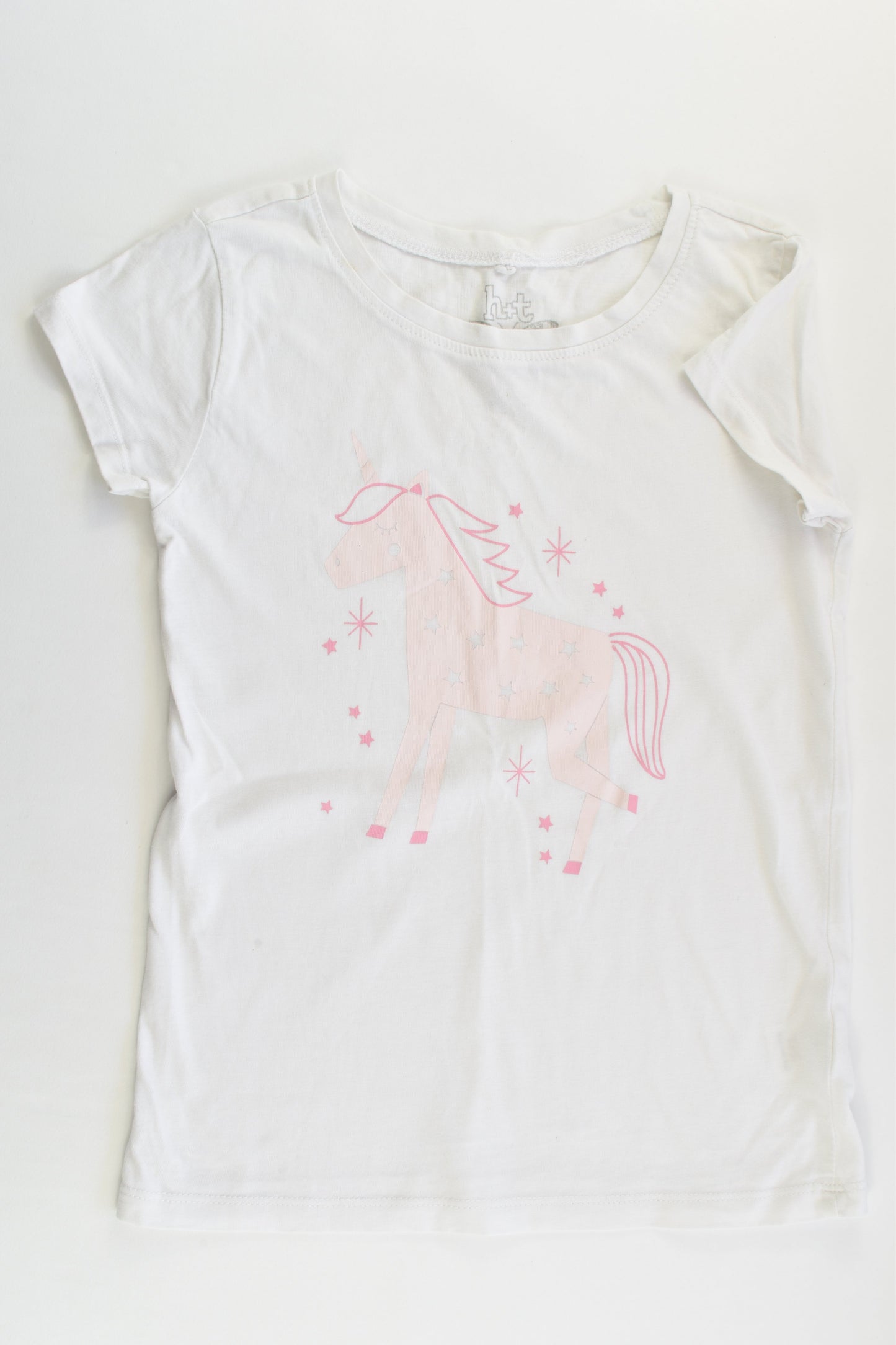 H&T Size 7 Unicorn T-shirt
