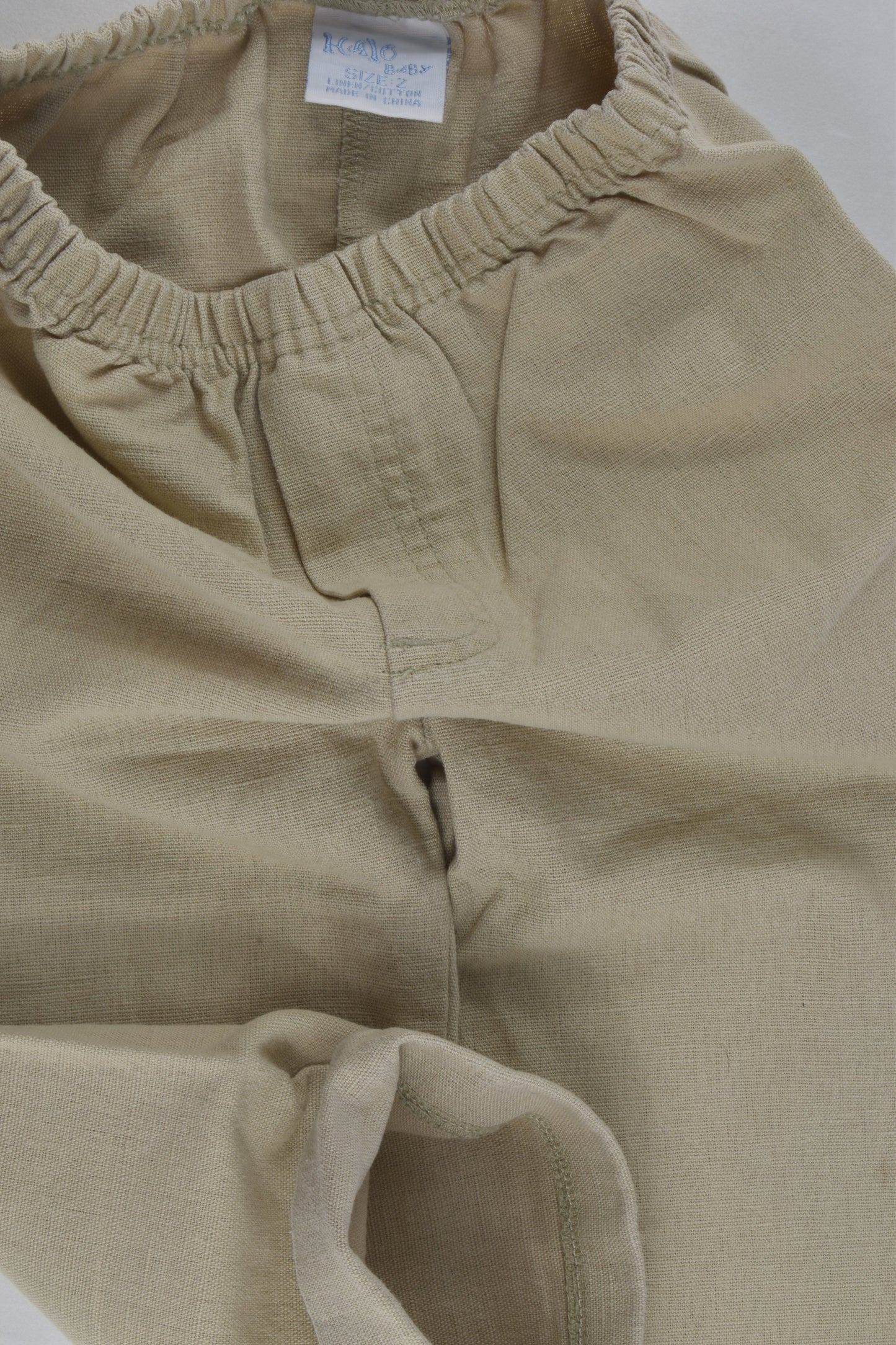 Halo Baby Size 2 Linen Blend Pants