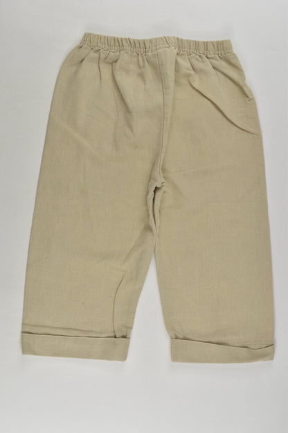 Halo Baby Size 2 Linen Blend Pants