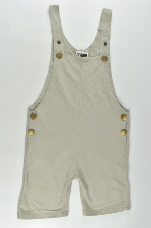 Halo & Horns Size 3-4 Bamboo Blend Overalls