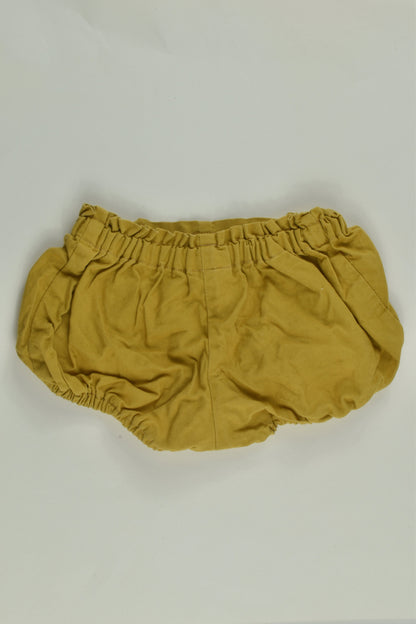 Handmade Size 0 Mustard Bloomers
