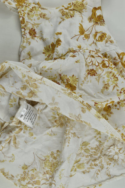 Handmade Size 00 Floral Dress