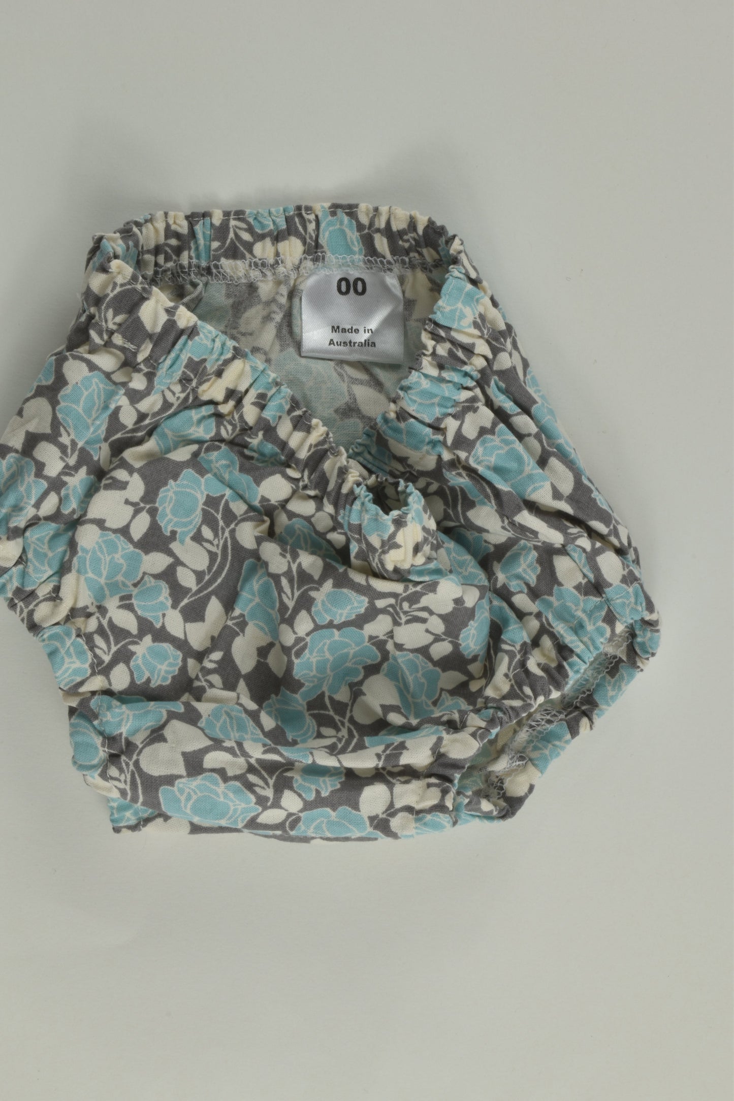 Handmade Size 00 Floral Nappy Cover