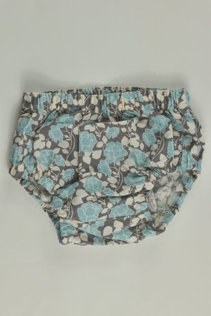 Handmade Size 00 Floral Nappy Cover